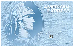 The American Express Blue Card Logo